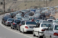 تردد پرحجم در مبادی خروجی تهران