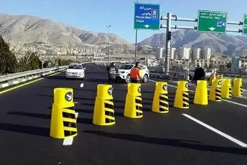 ممنوعیت تردد از آزادراه تهران - شمال