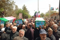 حضور سینماگران در مراسم خاکسپاری سرداران حاجی‌زاده و ربانی