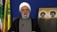 شیخ نعیم قاسم: با دشمن به عنوان یک تهدید استراتژیک برای منطقه مقابله می‌کنیم