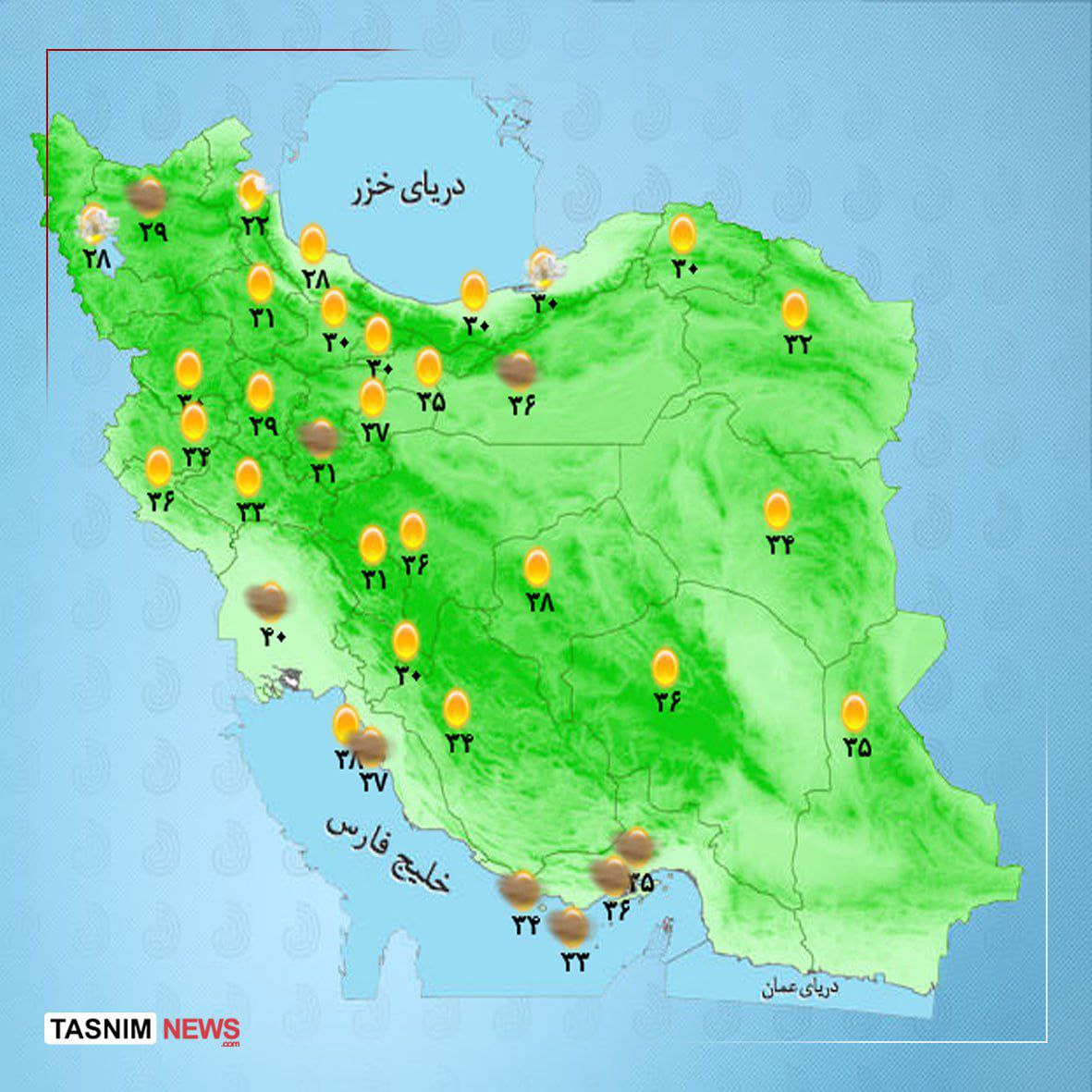 هوای استان