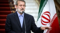 لاریجانی: با رهبری حکیمانه مقام معظم رهبری بر دهن ترامپ کوبیدیم
