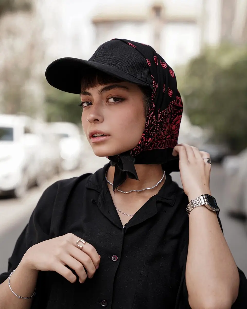 ستایش-دهقان-با-پیرسینگ-بینی-3