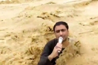 لحظه مرگ خبرنگار پاکستانی حین پخش گزارش زنده + فیلم