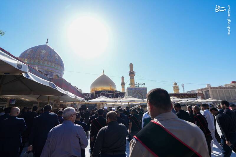تصاویر | تشییع نمادین امام سجاد(ع) در سامرا