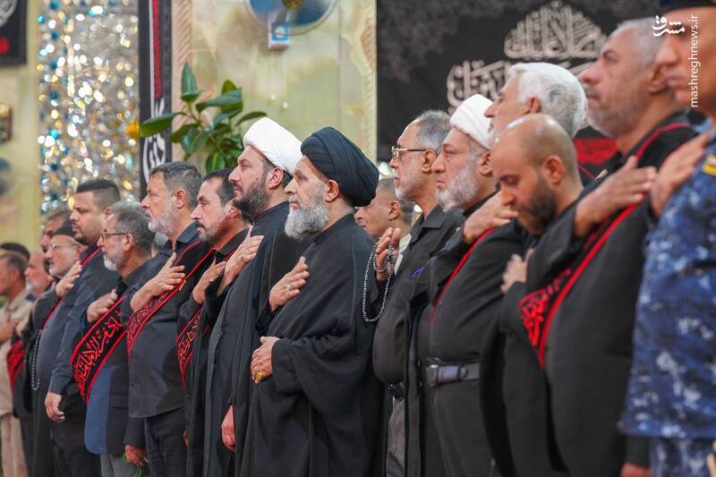 تصاویر | تشییع نمادین امام سجاد(ع) در سامرا