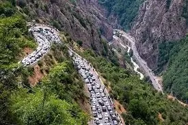 اعمال محدودیت ترافیکی در آزادراه تهران - شمال و جاده چالوس