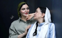 ساده و دوست‌داشتنی: قاب مادر دختری گلاب آدینه و نورا هاشمی با زیبایی نچرال!