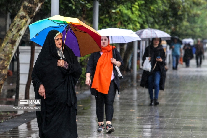 نقشه آب و هوای استان ها را اینجا ببینید | تداوم رگبار باران در نوار شمالی کشور/ کاهش دما از پنجشنبه