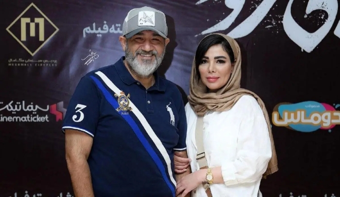 قاب عاشقانه مهران غفوریان و همسرش: تصویری که دل‌ها را برد!