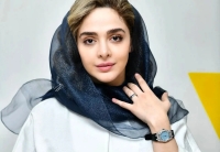 عاشقانه های المیرا دهقانی و همسرش وسط اکران یک فیلم+ ویدیو