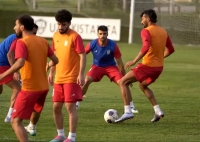 تیم ملی فوتبال تمرین خود در تاشکند را با دو گروه مجزا آغاز کرد