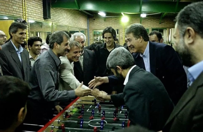 عکس باورنکردنی از ناصر حجازی و محمد مایلی کهن