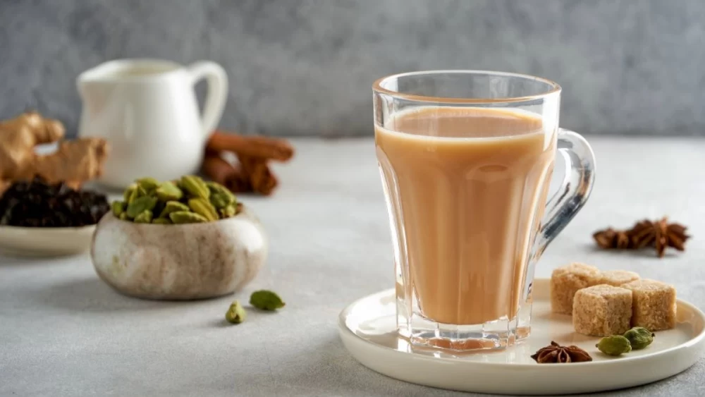 کالری چای کرک