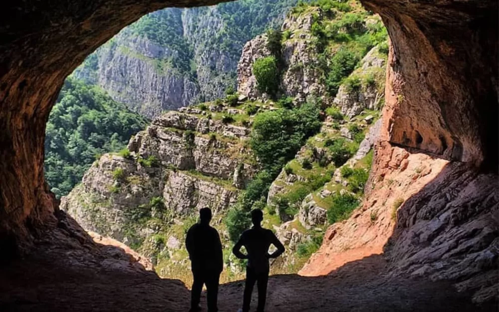 تصاویر غار دربند رشی