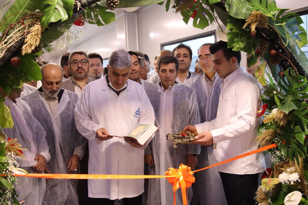 رونمایی محصول و افتتاح خطوط تولید جدید شرکت داروسازی دانا با حضور مدیرعامل هلدینگ آینده پویا