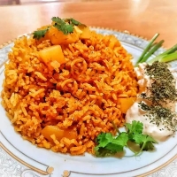 طرز تهیه استامبولی پلو مجلسی (غذای کلاسیک ایرانی با طعم گوجه)