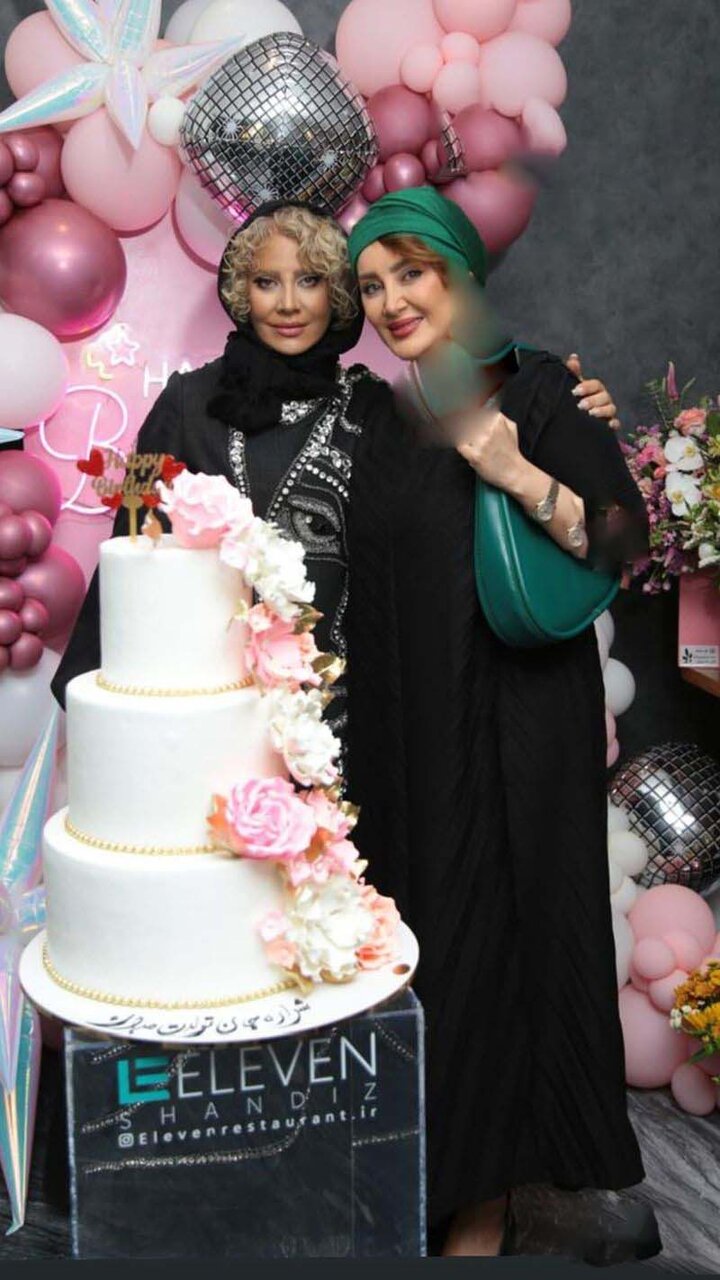 تصاویری از تیپ و استایل خانم‌های بازیگر در جشن تولد شراره رخام؛ ببینید