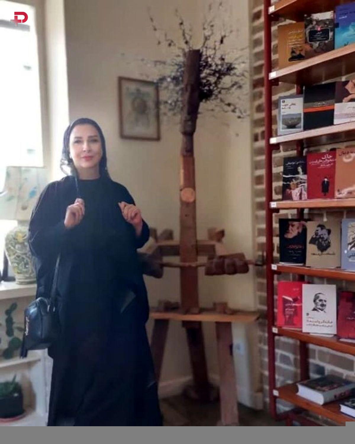 دکوراسیون خانه جذاب و اشرافی مرجانه گلچین ؛ عجب سلیقه ای دارد خانم بازیگر+عکس