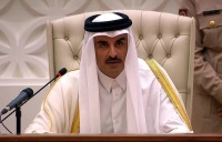 امیر قطر با ترامپ در پایگاه العدید گفتگو کرد