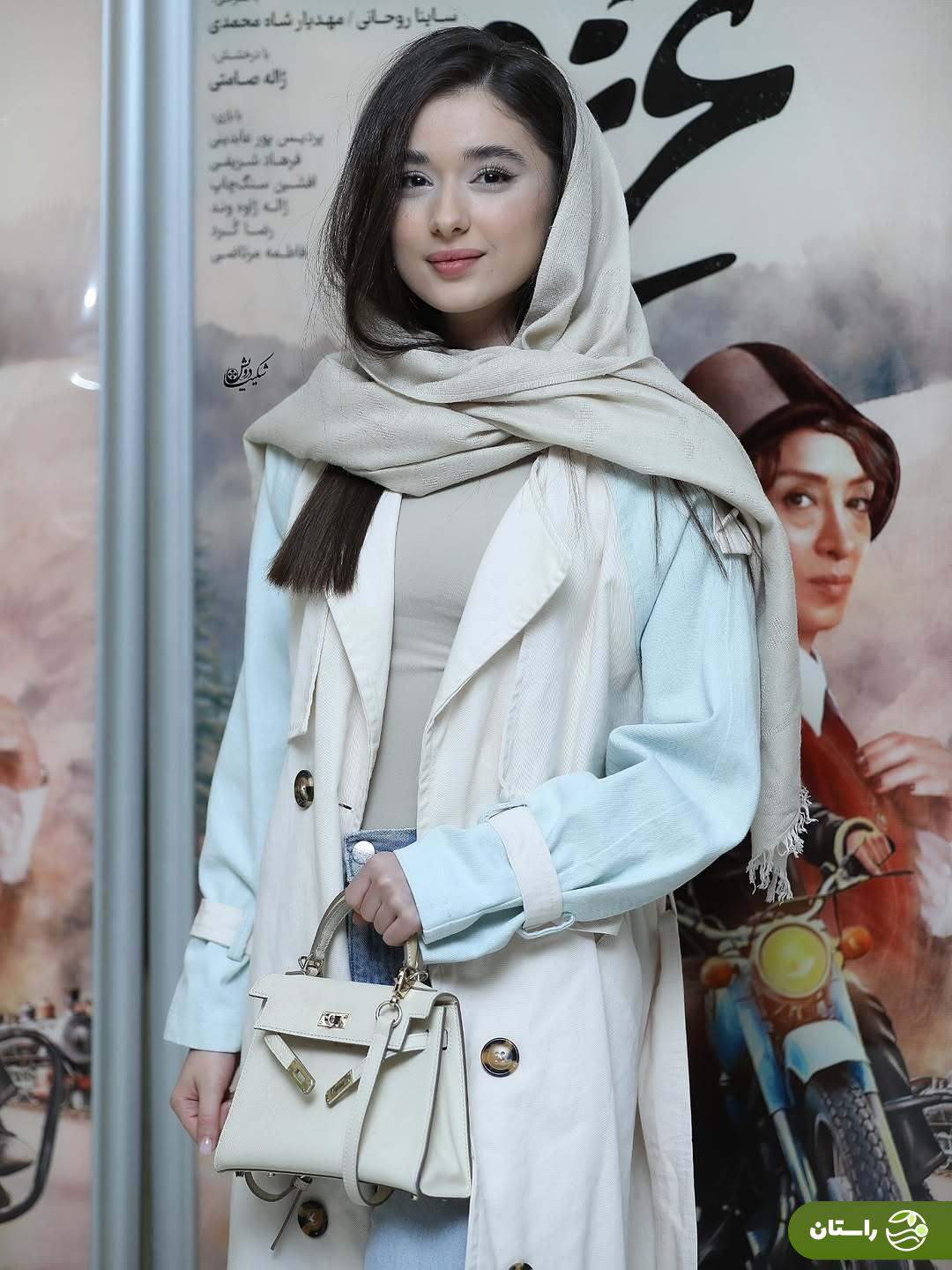 (عکس) استایل شیک ساینا روحانی بازیگر جوان فیلم «غریزه» مورد توجه قرار گرفت