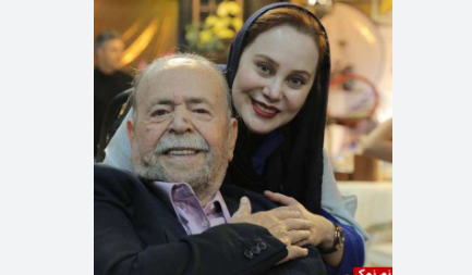 عکس زیرخاکی آرام جعفری با محمدعلی کشاورز+عکس