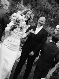 خواهر بزرگ‌تر بلا و جی‌جی حدید در مراسمی صمیمی ازدواج کرد+تصویر