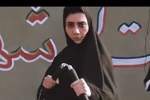 تمرینات نانچیکو مونا فرجاد در پشت صحنه یک فیلم/ویدیو