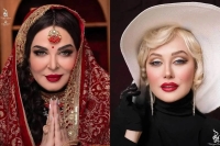 گریم بازیگران ایرانی با الهام از چهره‌های مشهور جهان: بهاره رهنما و آیشواریا، آرام جعفری و مرلین مونرو!+عکس