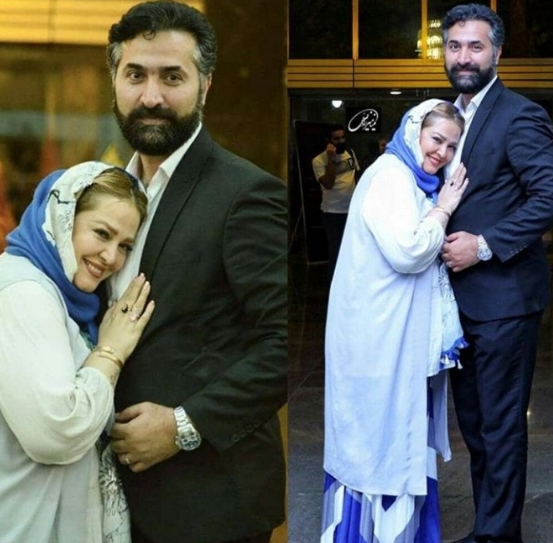 عاشقانه ترین عکس بهاره رهنما و حاجی+ عکس