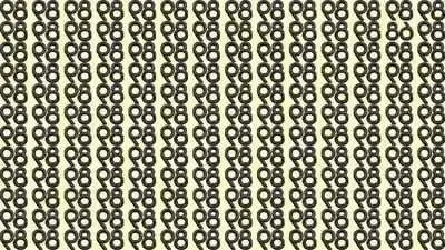 فقط برای چشم‌های عقابی! عدد متفاوت را در میان اعداد مشابه پیدا کن+تصویر