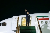 رییس جمهور سنندج را به مقصد تهران ترک کرد