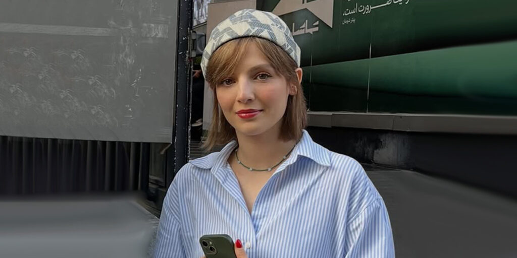 استایل گل‌گلی مهسا حجازی