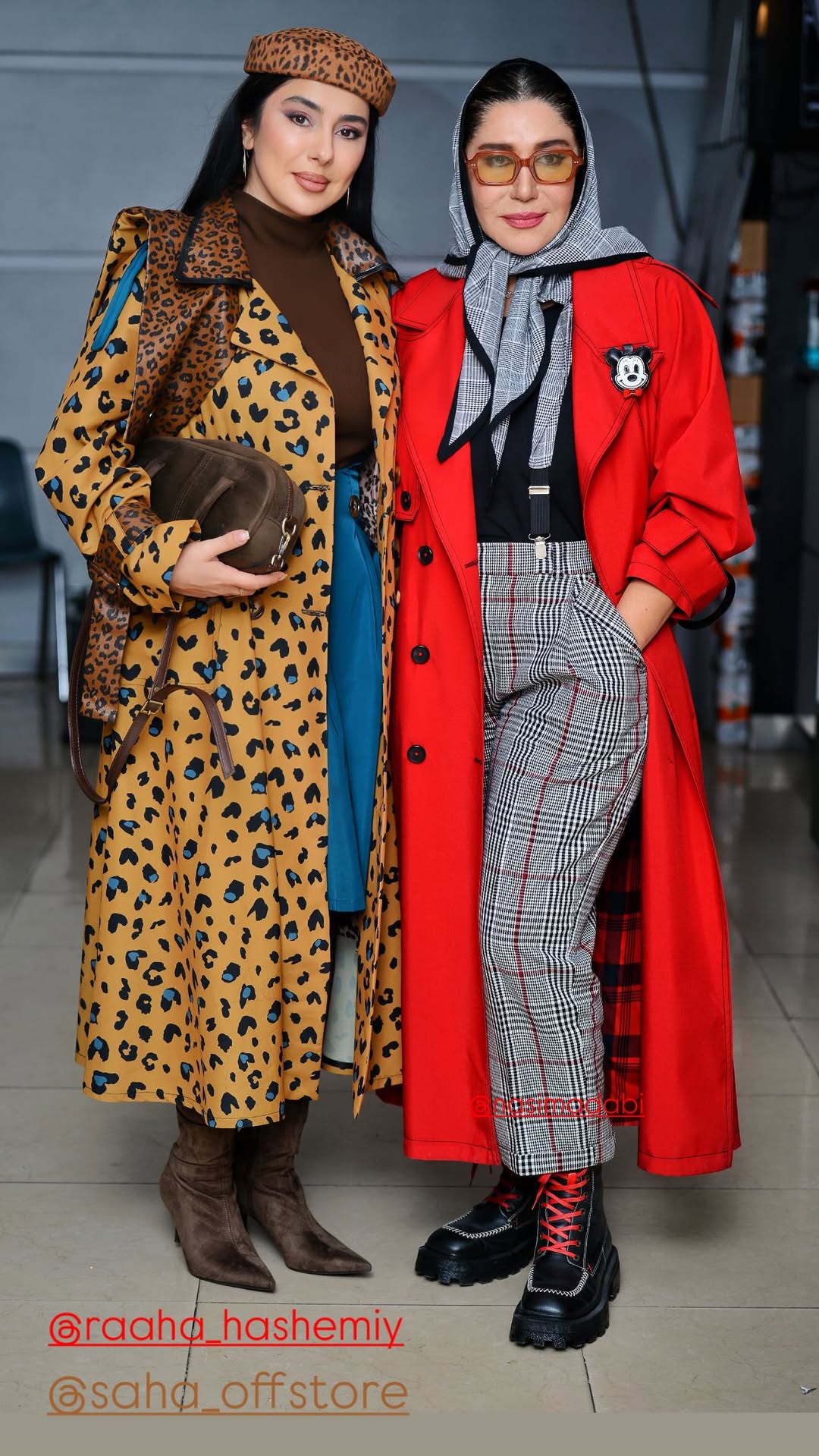 استایل پلنگی شیدا یوسفی این بار همه نگاه‌ها را به خود جلب کرد!+عکس