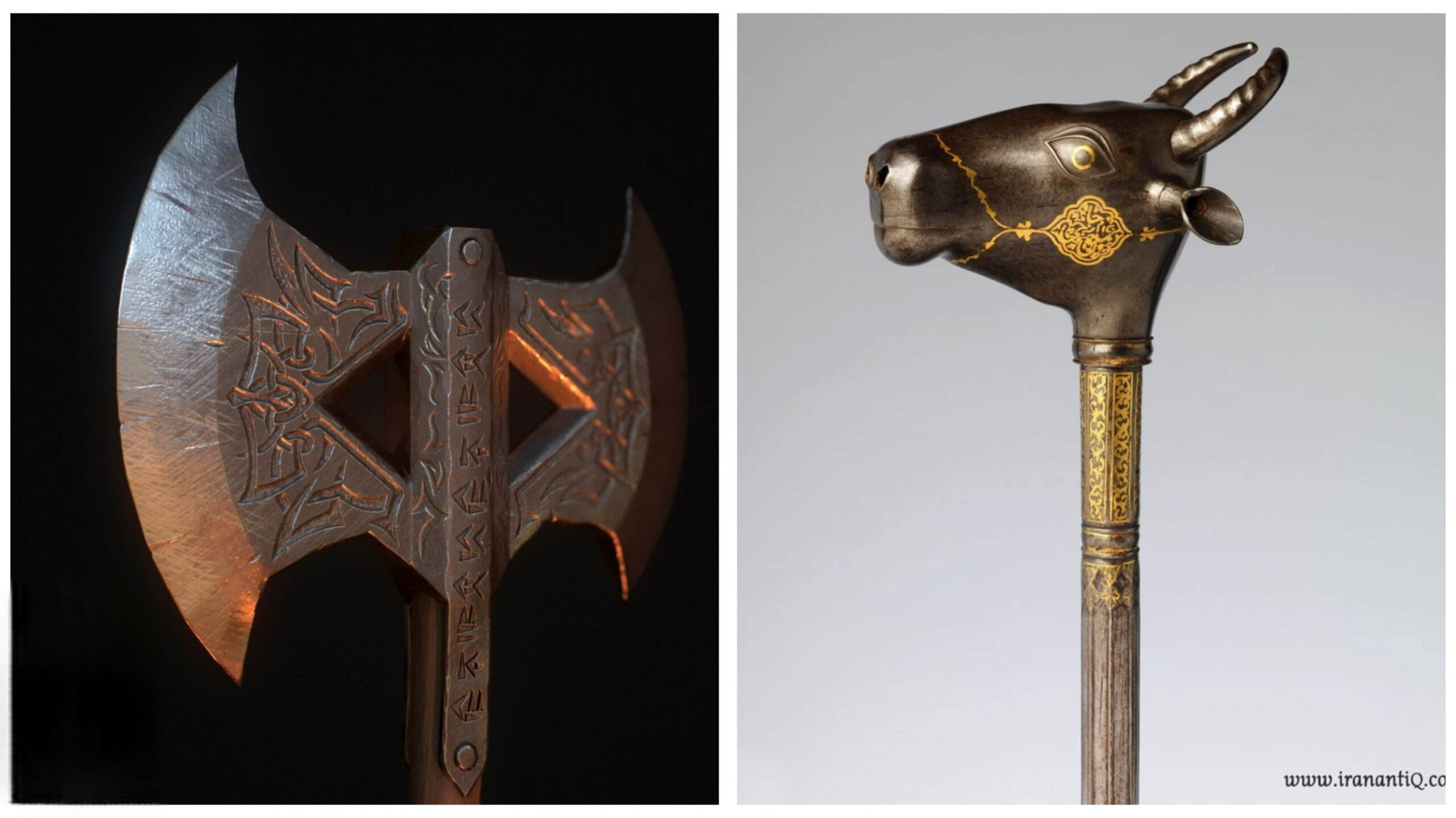 «گرز» یکی از قدیمیترین سلاحهایی است که در اوستا توسط فرشتگان و ایزدان بهکار رفته است. او همچنین اشاره میکند که بسیاری از قهرمانان اسطورهای ایران مانند سام، گرشاسب و رستم، گرز را بهعنوان سلاح محبوب خود انتخاب کرده بودند. در اوستا انواع مختلفی از گرز ذکر شده است. یکی از آنها «وَدر» نام دارد.