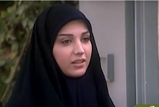 چهره متفاوت روشنک گرامی با چادر+ عکس