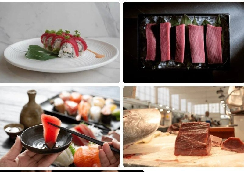 معمولا برای درست کردن سوشی یا ساشیمی از ماهی بلو فین تن به صورت خام یا کمی گریل شده استفاده می شود. این ماهی می تواند روی گریل یا تابه نیز سرخ شود تا سطح آن یک لایه طلایی شود در حالی داخل ماهی به صورت نیم پخته باشد. در این روش آماده سازی طعم طبیعی ماهی به خوبی نمایش داده می شود و با انواع سس های مخصوص سرو می شود.