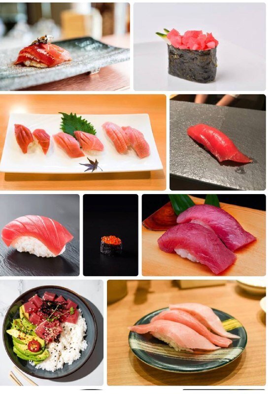 گوشت ماهی بلو فین تون دارای چربی زیاد و ماربینگ ( چربی پراکنده در گوشت) است که باعث می شود بافت گوشت آن نرم و لطیف باشد و طعم بسیار غنی و لذیذ آن موجب شده تا طرفداران زیادی داشته باشد.