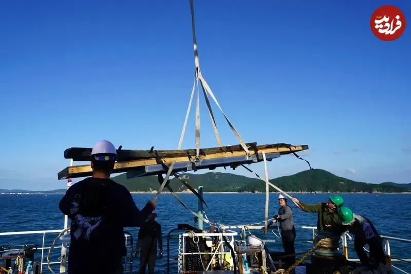 کشفی شگفتانگیز؛ ظروف سلطنتی چوسان در دل دریا + عکس