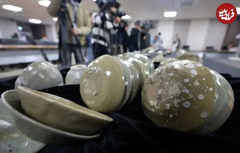 کشفی شگفتانگیز؛ ظروف سلطنتی چوسان در دل دریا + عکس