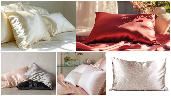 انتخاب رنگهای درست روبالشتی ساتن برای اتاقی شیک