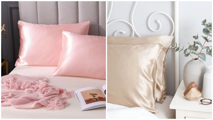 انواع روبالشتی ساتن، اتاقی شیک و دلنشین