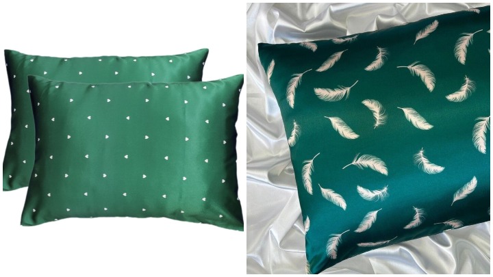 توجه به دوخت و جنس روبالشتی ساتن؛ برای اتاقی شیک و دلنشین