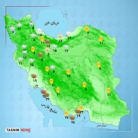 افزایش غلظت آلاینده‌های جوی در شهرهای صنعتی + نقشه هوای استان ها