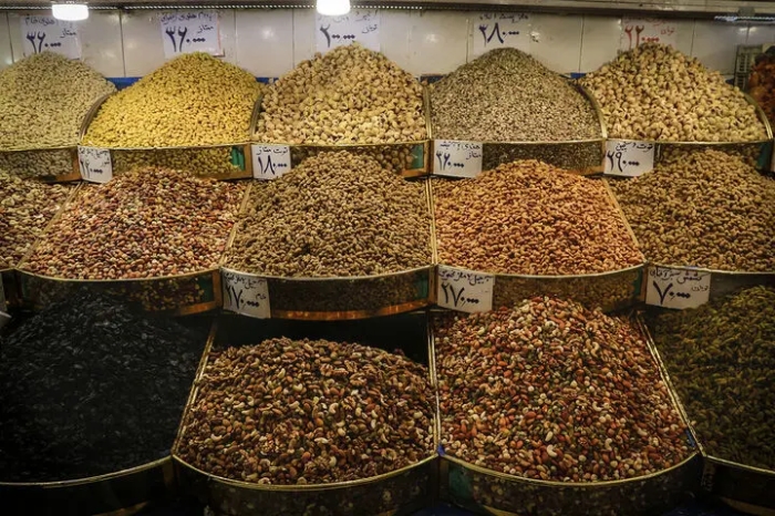 قیمت آجیل و خشکبار 1 آذر 1404