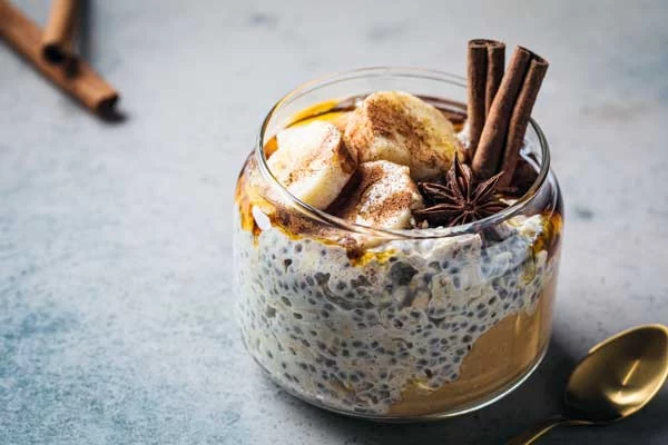 کالری پودینگ دانه چیا