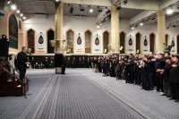 مراسم شام شهادت حضرت زهرا سلام‌الله‌علیها با حضور رهبر انقلاب