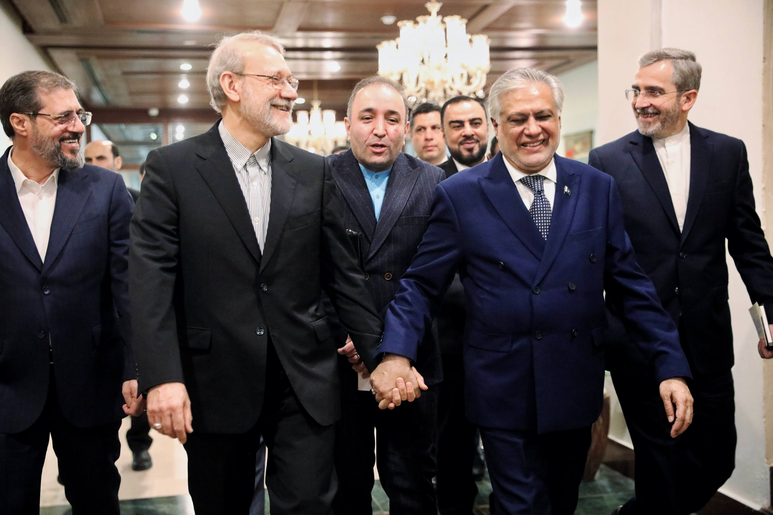 لاریجانی: مسیر تجارت ایران و پاکستان باید به هدف 10 میلیارد دلار برسد