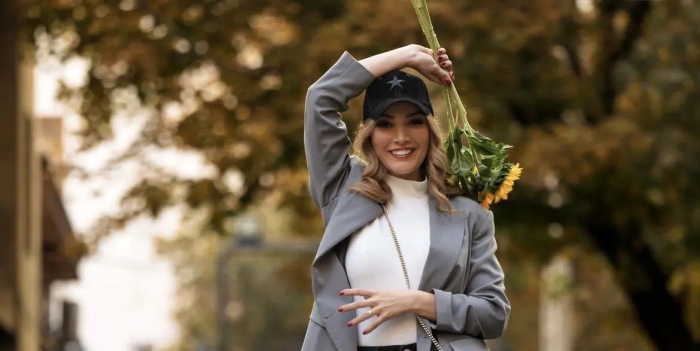 ژست های دیدنی متین ستوده با استایل پاییزی در خیابان‌های تهران غوغا به پا کرد!