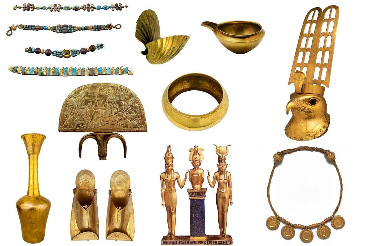 گنجینه تانیس؛ سه فرعون ناشناخته مدفون در طلا و نقره! | عکس